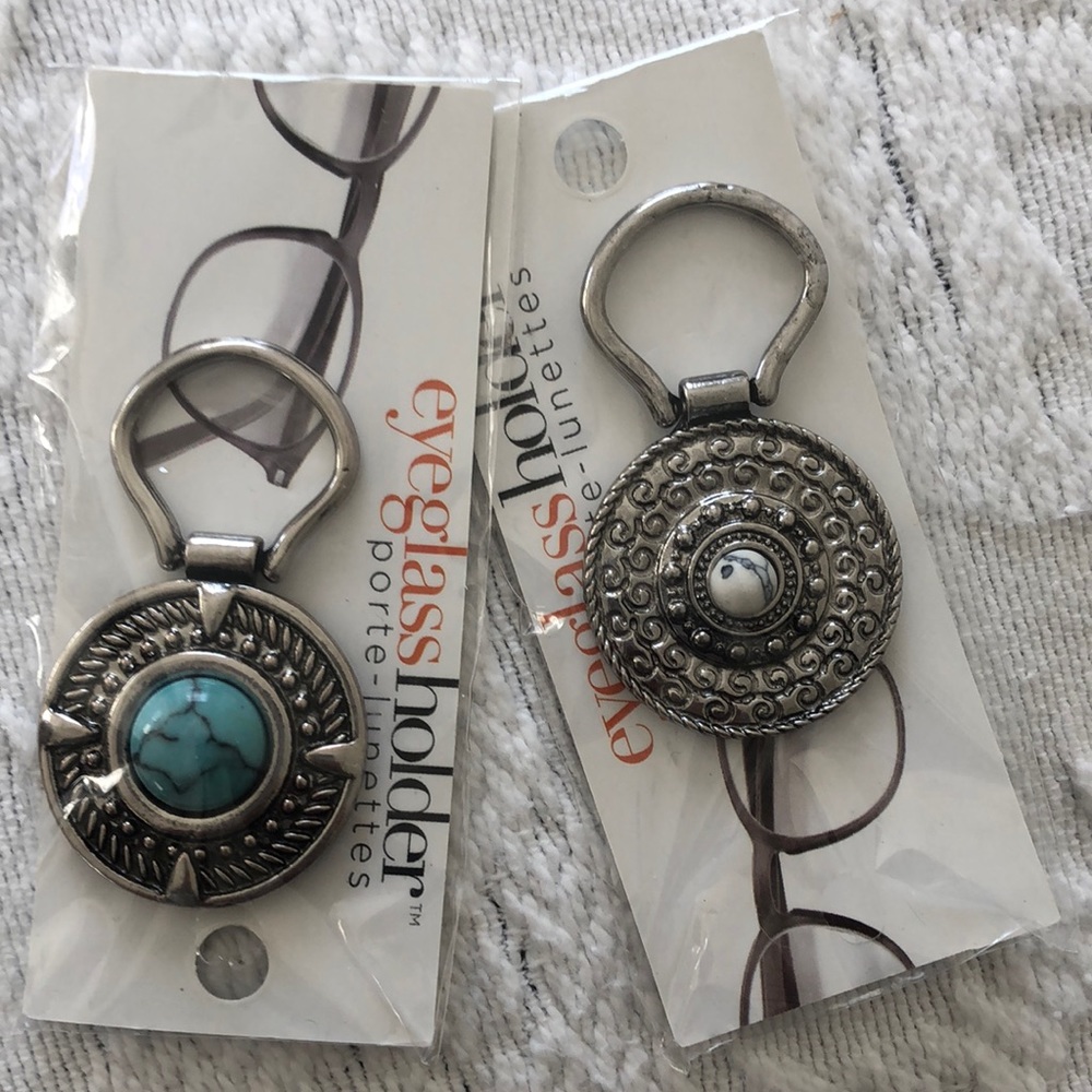 Magnetic eyeglass holders